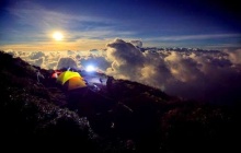 Jour 2 de l'ascension du Volcan Kerinci - au sommet de Sumatra